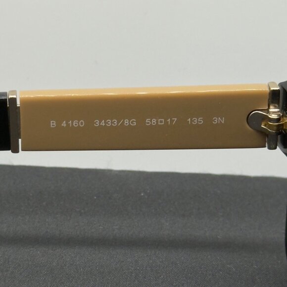 Burberry Womens Sunglasses BE4160 Square Grey Gradient Lens NOTE - Picture 6 of 10